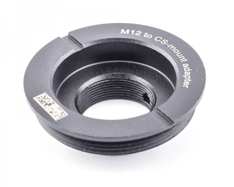 M12 to CS lens adapter