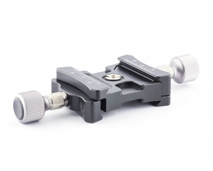 Double sided quick clamp (Arca-Swiss Quick Release System)