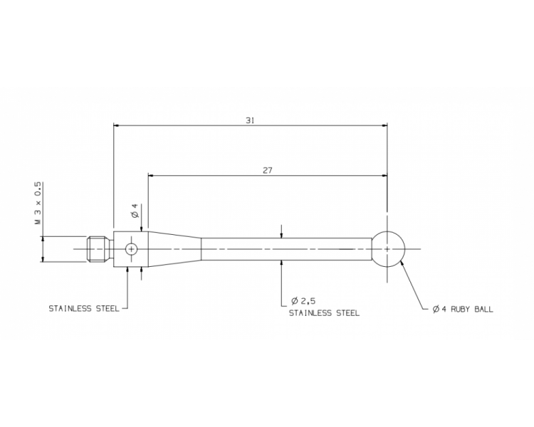 Stylus 4mm