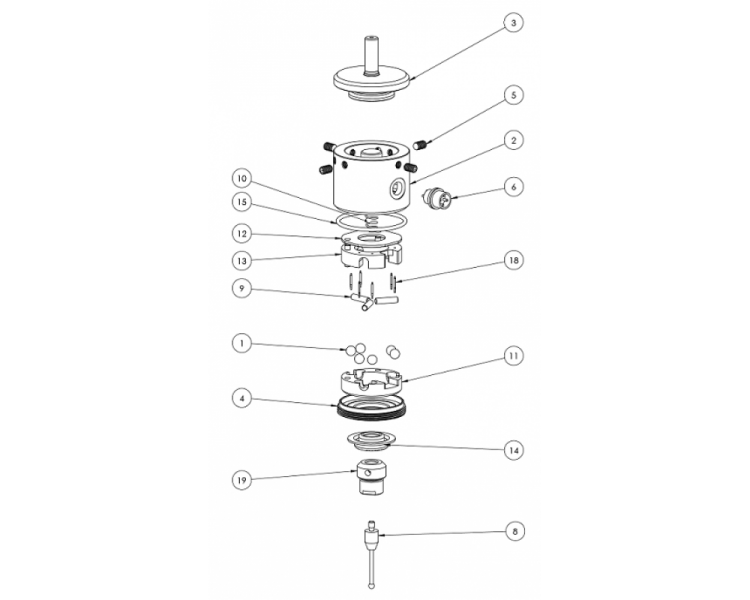 Touch trigger probe TPA2